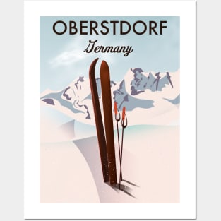 Oberstdorf Germany Ski Posters and Art